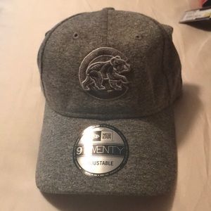 New Era grey Chicago Cubs hat